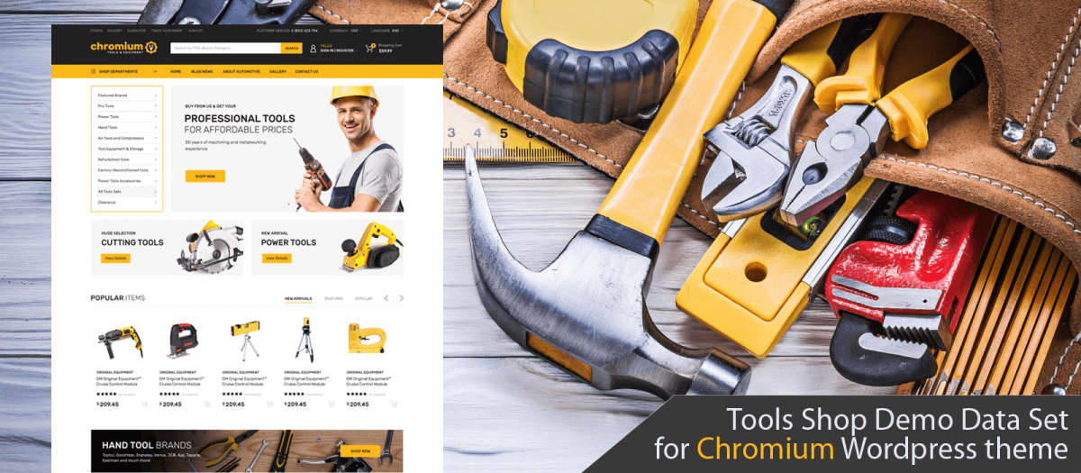 Tool catalogs. Theme hand Tools WORDPRESS. Демо шоп. Hand Tools catalog. Theme Tool.